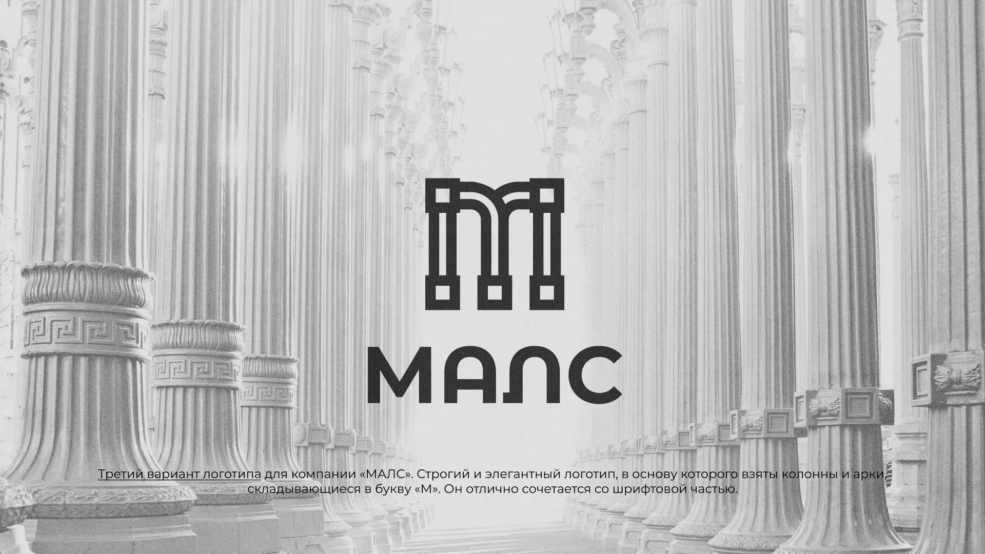 Разработка логотипа компании «МАЛС» в Северо-Курильске