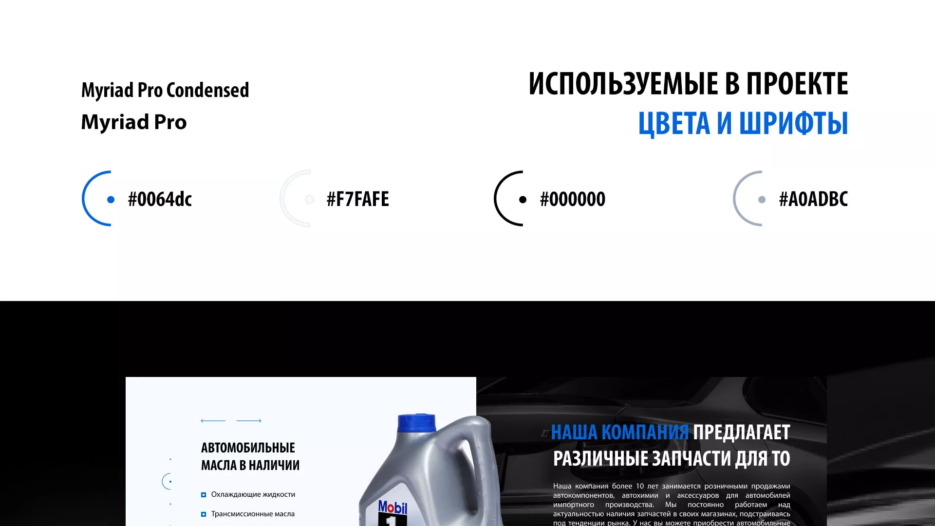 Разработка сайта магазина автозапчастей «М7» в Северо-Курильске