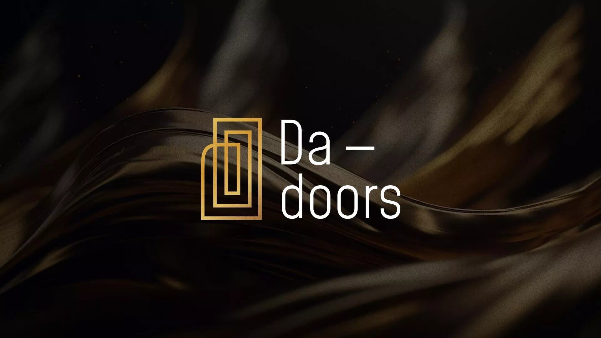 Разработка логотипа для компании «DA-DOORS» в Северо-Курильске